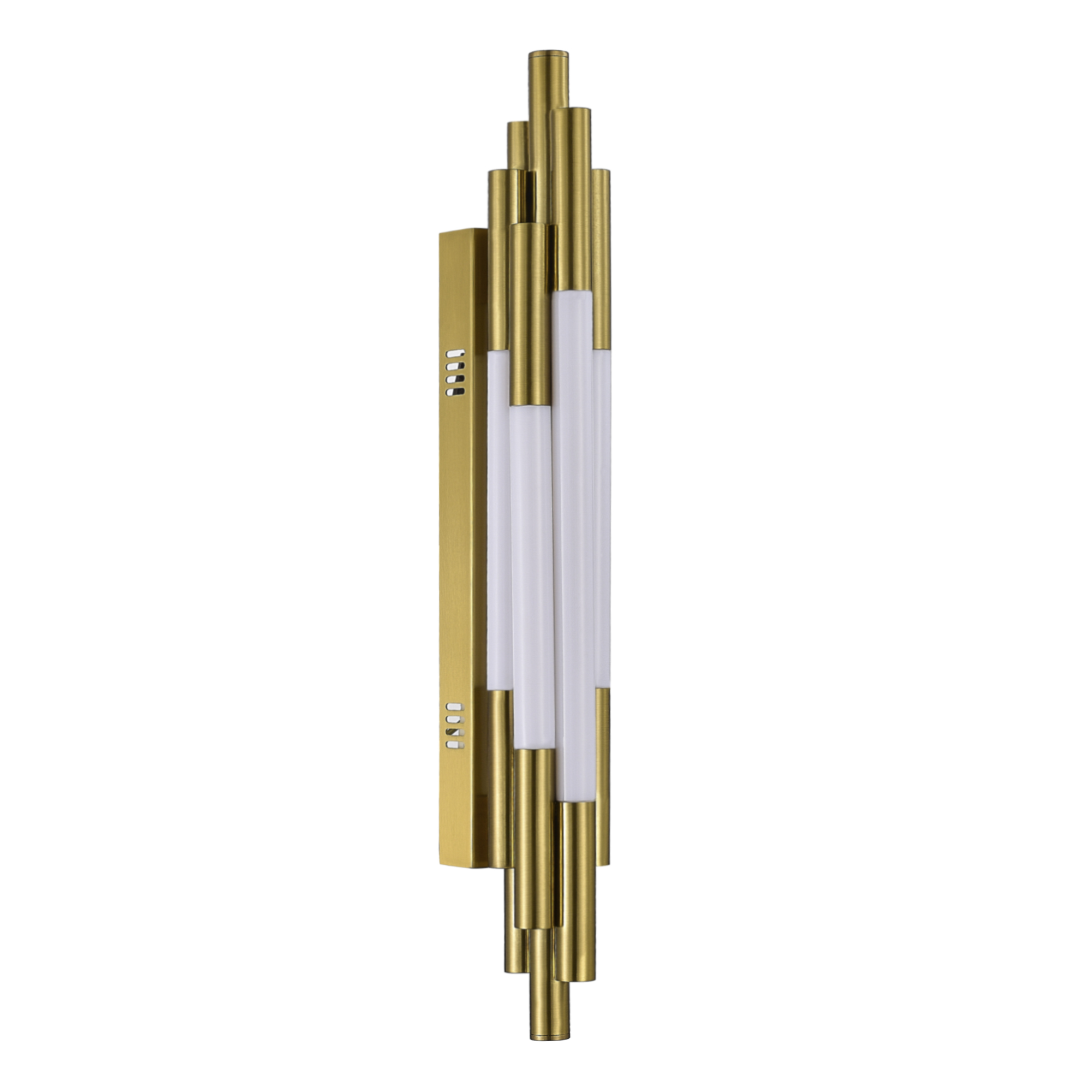 SL6237.301.20 Светильник настенный ST-Luce латунь/белый LED 1*20W 4000K DALLAMOS