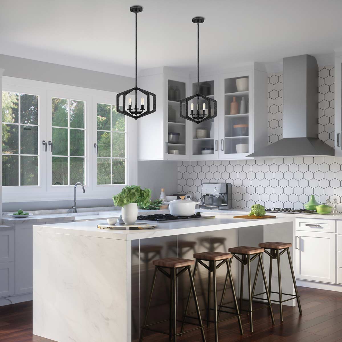 Подвесной светильник Quoizel, Арт. QZ-VANGUARD-3P-OK