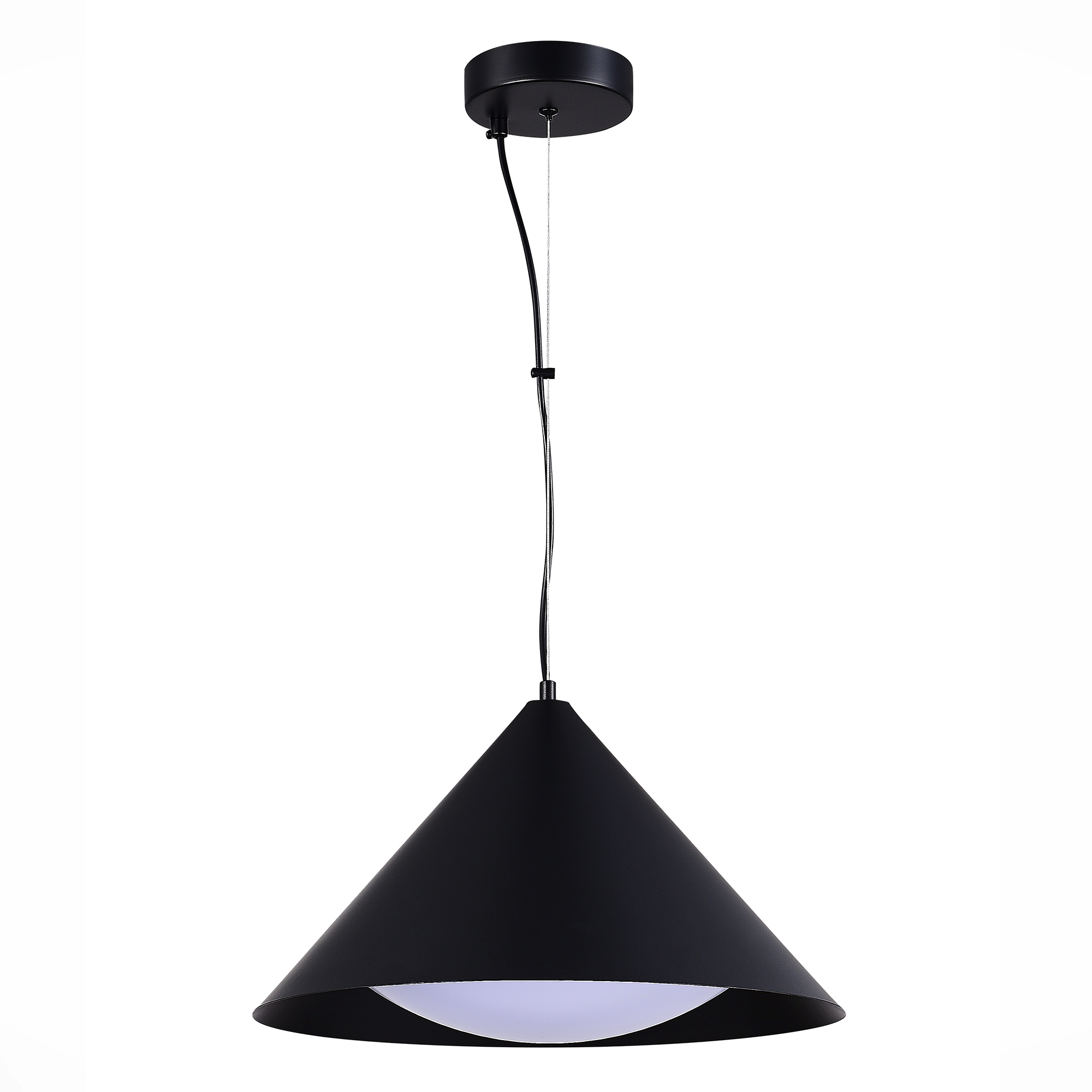 SL6501.413.01 Светильник подвесной ST-Luce Черный/Черный LED 1*12W 3000K TRESOR