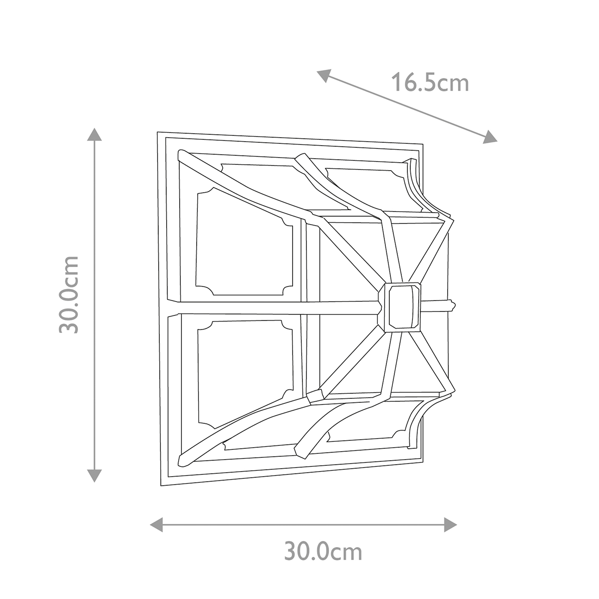 Потолочный фонарь Elstead Exterior, Арт. CP12-BLACK