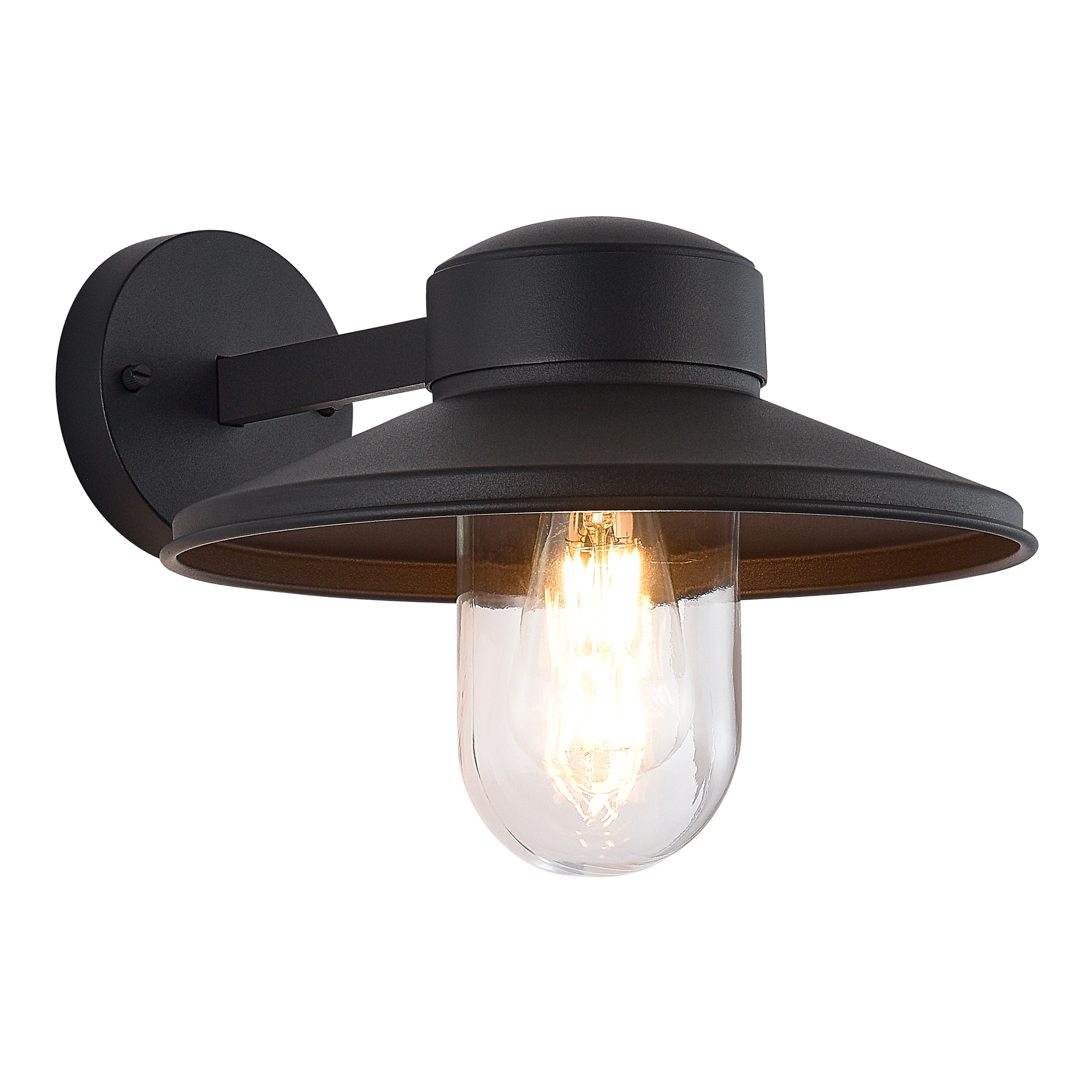 SL9542.701.01 Светильник уличный настенный ST-Luce темно-серый E27 1*60W BASKO