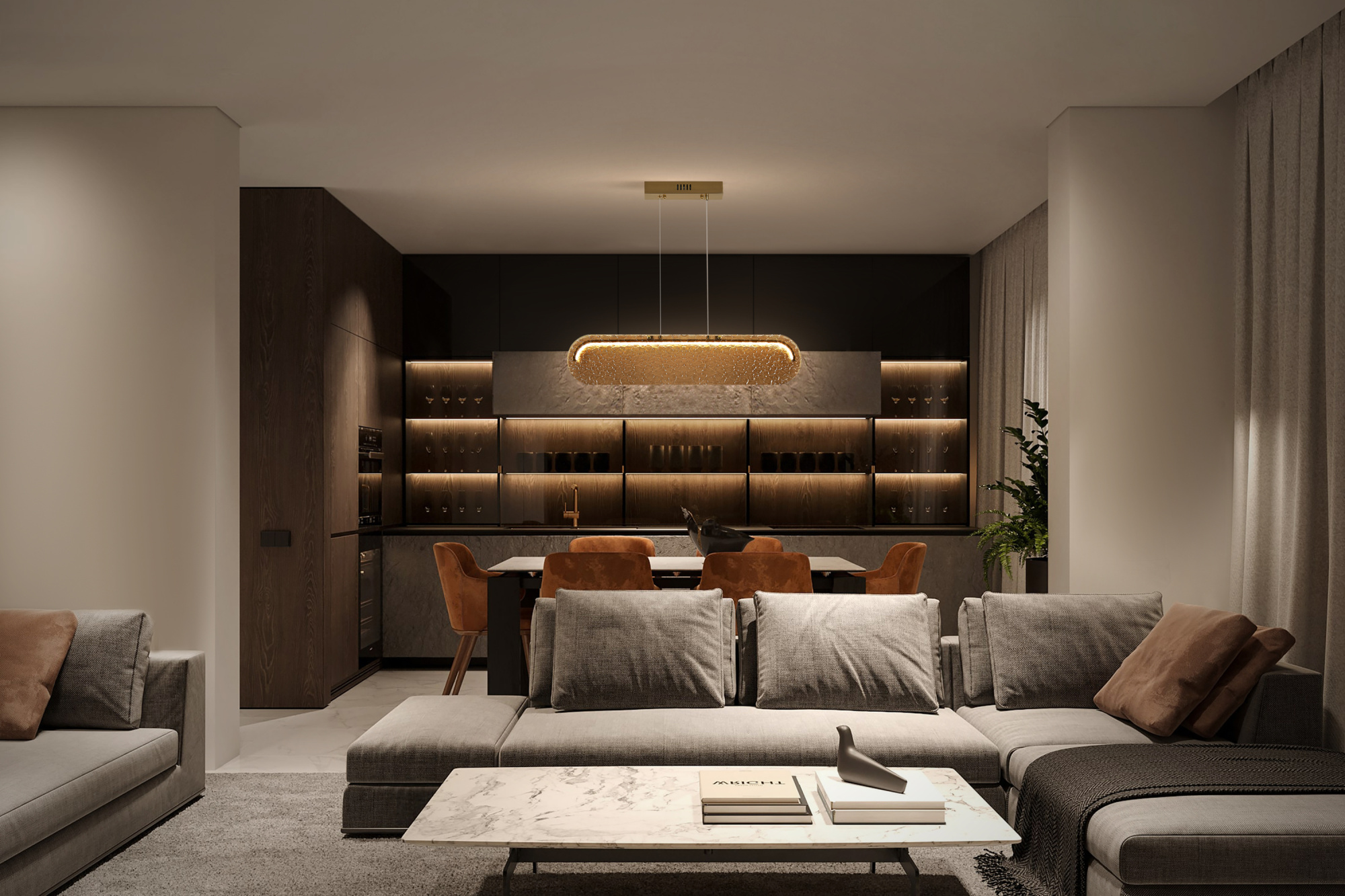 Настенный светильник (бра) Freya FR6182WL-L5BS