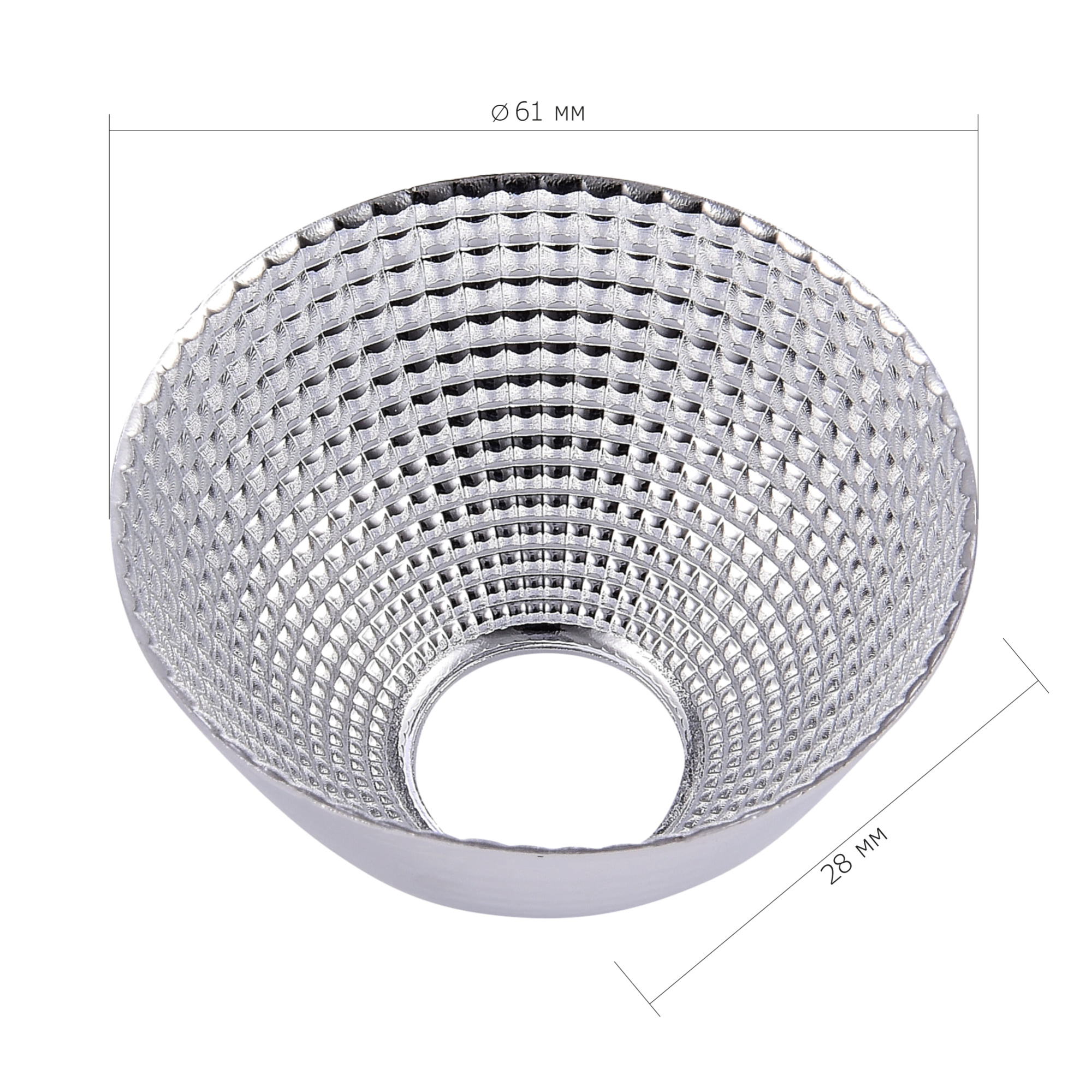 ST661.060.20 Рефлектор для светильника ST661 ST-Luce Хром TRACE