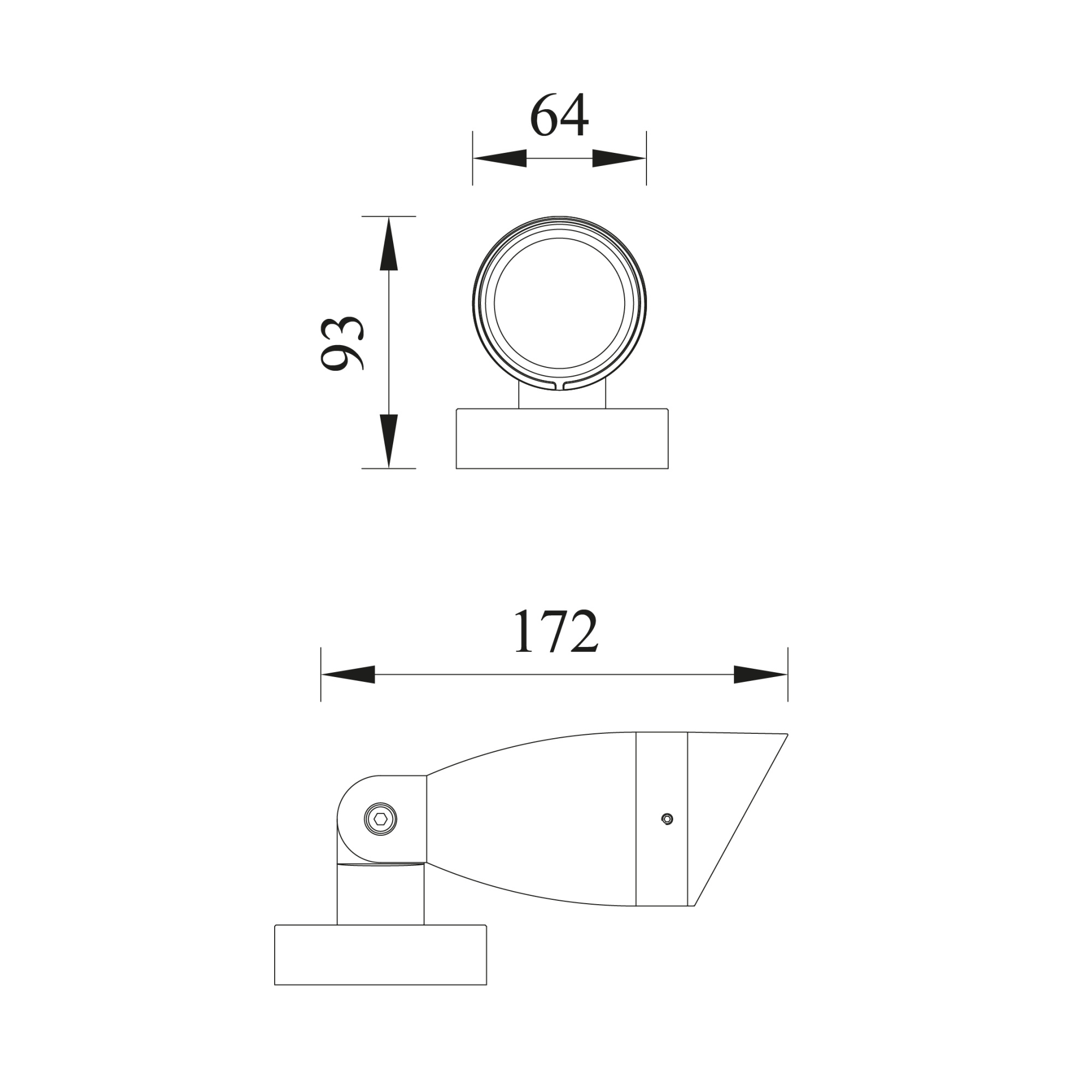 Ландшафтный светильник Natural Concepts, Арт. NC-005730DZ-DG