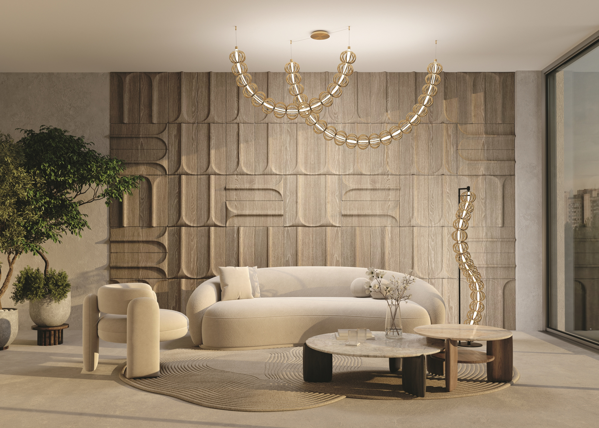 Напольный светильник (торшер) Maytoni MOD216FL-L38G3K