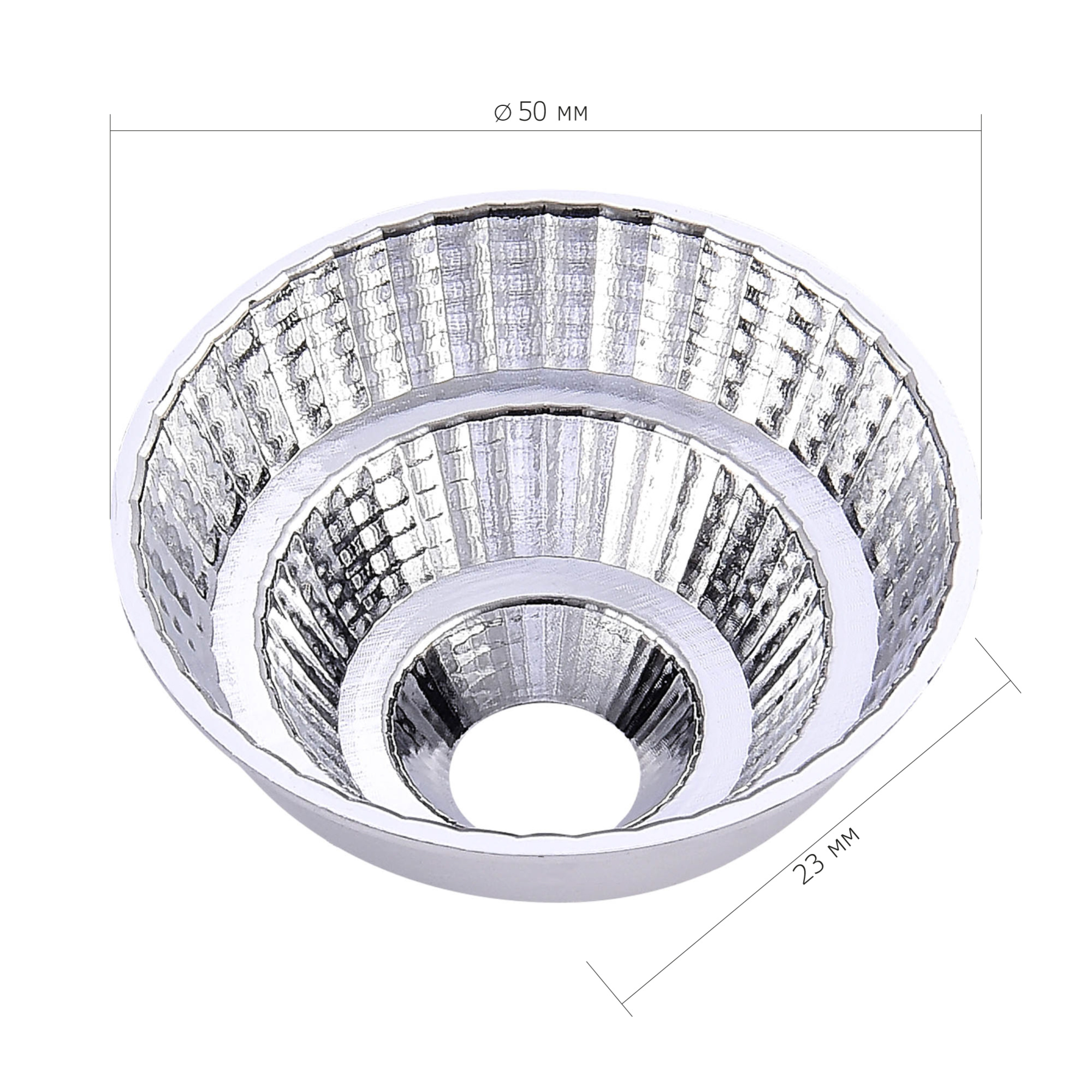 ST661.024.10 Рефлектор для светильника ST661 ST-Luce Хром TRACE