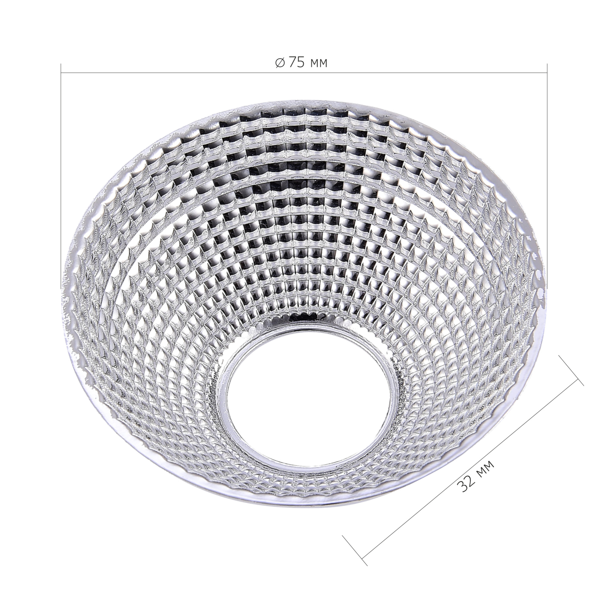 ST661.060.40 Рефлектор для светильника ST661 ST-Luce Хром TRACE