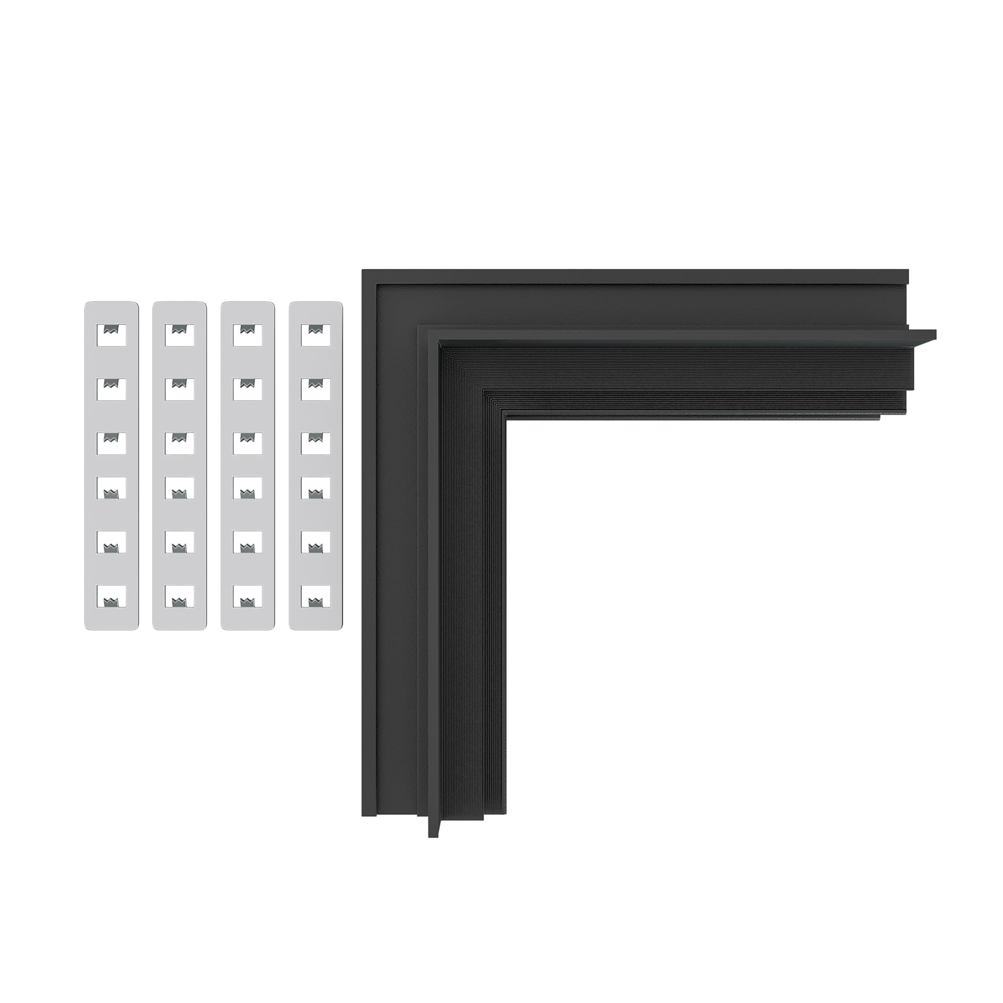 ST1007.449.12 Внутренний угол-соединитель для встраиваемого магнитного шинопровода под ГКЛ 12мм ST-L SKYLINE 48+