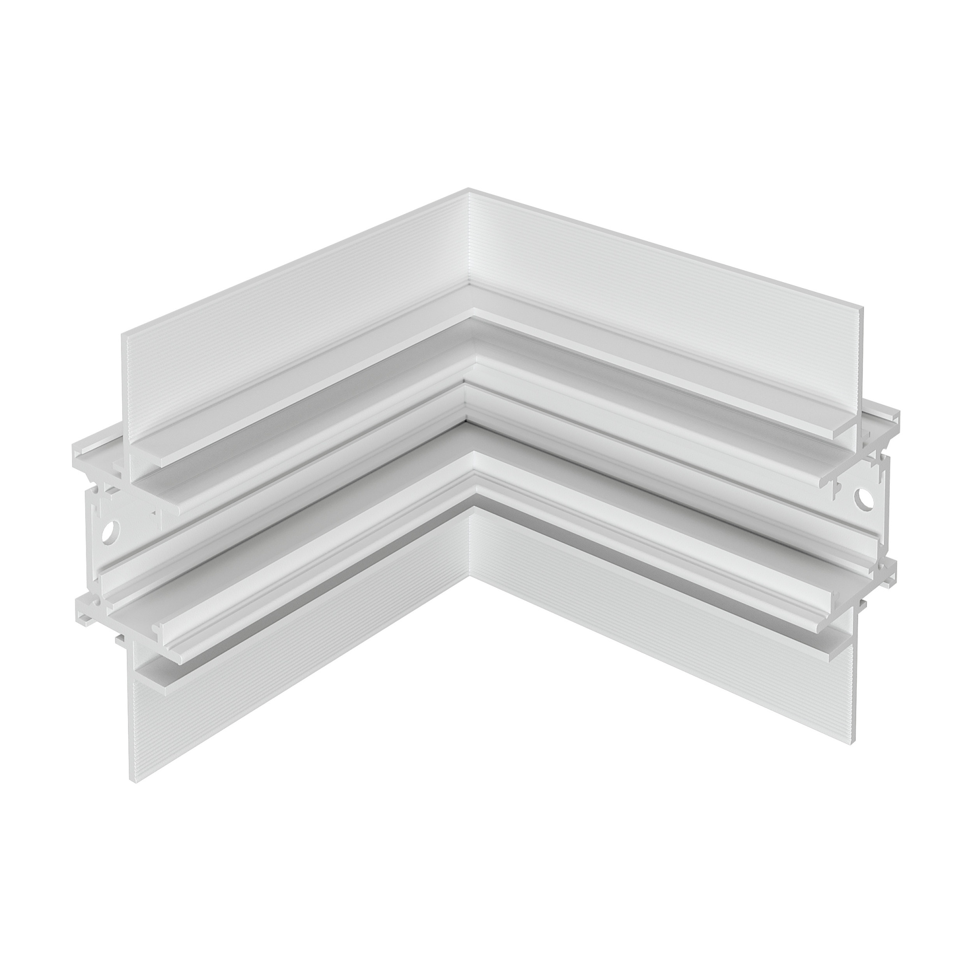 ST1007.549.12 Внутренний угол-соединитель для встраиваемого магнитного шинопровода под ГКЛ 12мм ST-L SKYLINE 48+